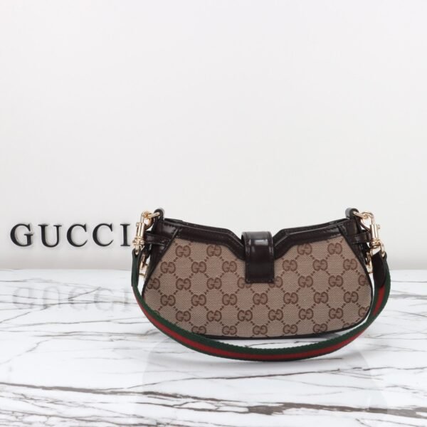GUCCI counter quality bag original leather  high version 4x12x5cm