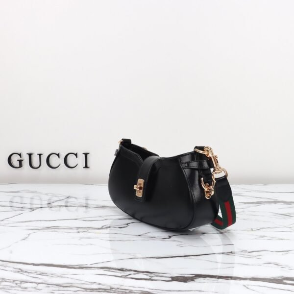 GUCCI counter quality bag original leather  high version 4x12x5cm