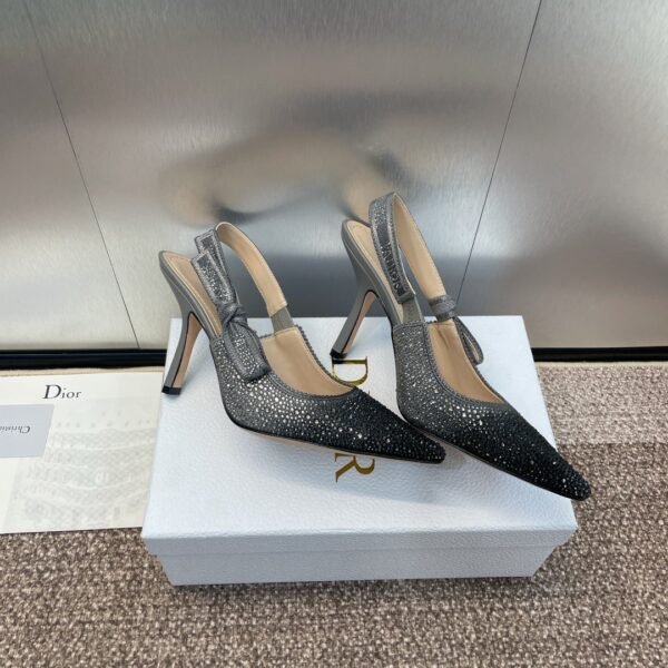 J’ADIOR Women’s mesh shoes Dior gradient crystal shoes 33-44