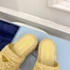 PRADA raffia slippers