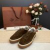loro piana classic lace-up casual shoes 1:1 premium version