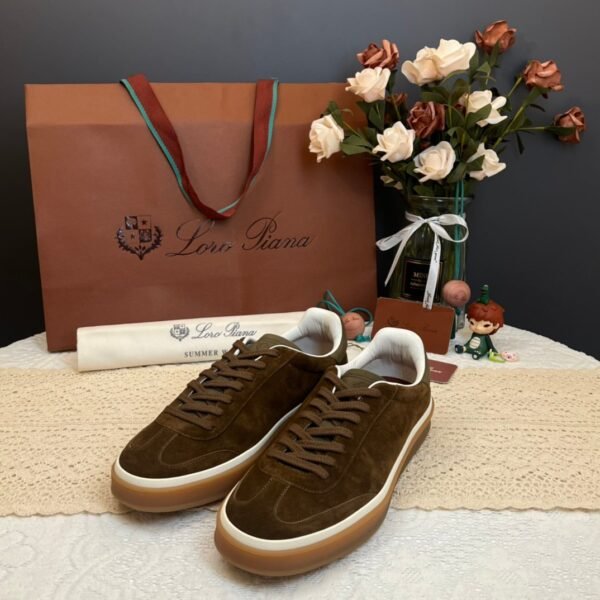loro piana classic lace-up casual shoes 1:1 premium version