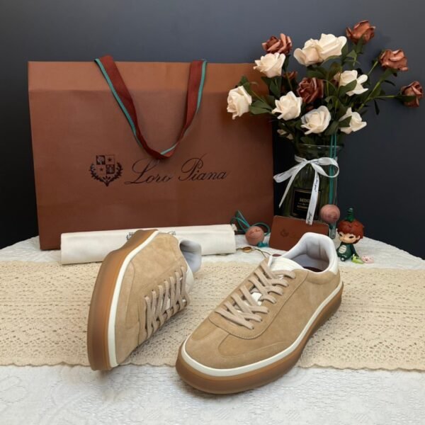 loro piana classic lace-up casual shoes 1:1 premium version