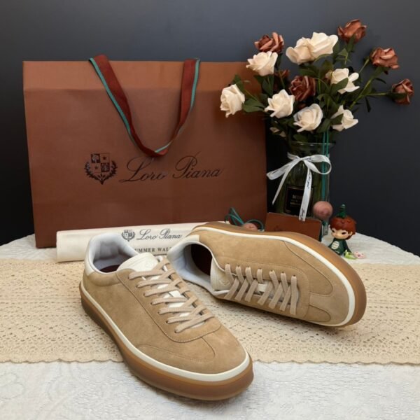 loro piana classic lace-up casual shoes 1:1 premium version