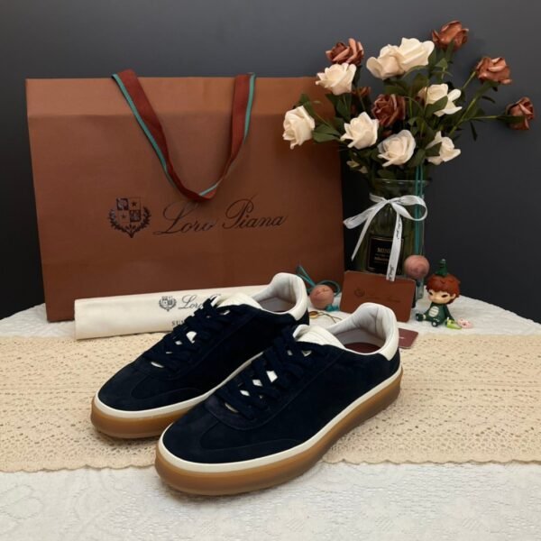 loro piana classic lace-up casual shoes 1:1 premium version