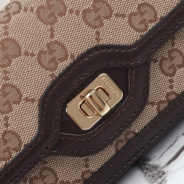 GUCCI counter quality bag original leather premium version 20x10x4cm