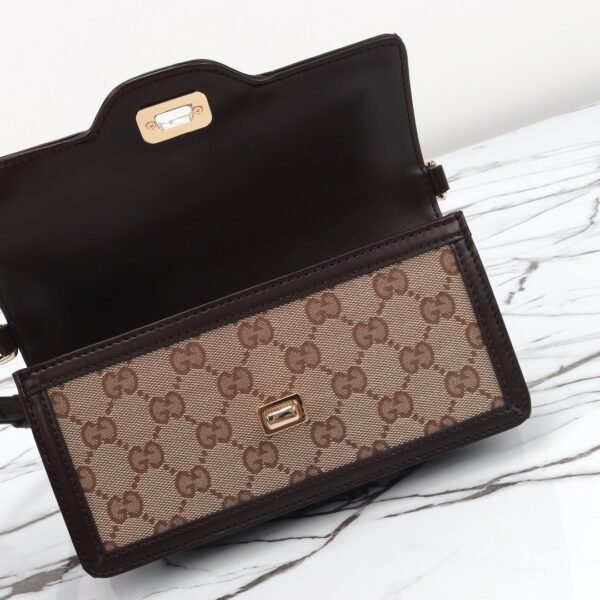 GUCCI counter quality bag original leather premium version 20x10x4cm