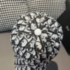 Dior 1:1 original single spliced cowhide brim baseball cap