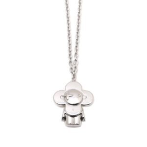 i1715590125_2203_6.jpg Louis Vuitton Vivienne pendant in polished metal with LV lettering