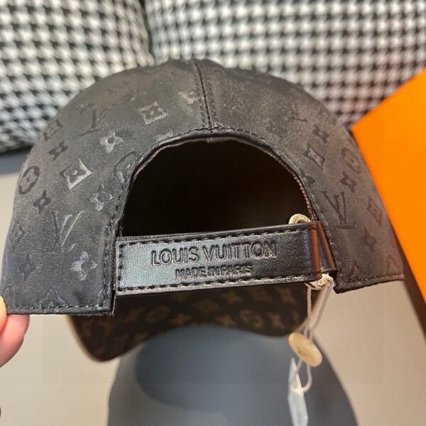 Louis Vuitton 1:1 original single spliced cowhide sealing baseball cap