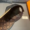 Louis Vuitton 1:1 original single spliced cowhide sealing baseball cap
