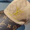 Louis Vuitton 1:1 original single spliced cowhide sealing baseball cap
