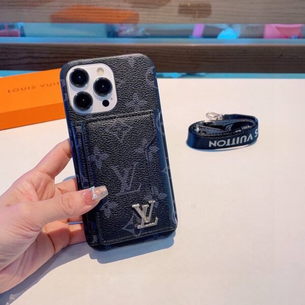 LV phone case triple folding/card bag/coin wallet
