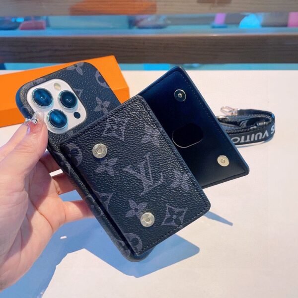 LV phone case triple folding/card bag/coin wallet