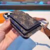 LV phone case triple folding/card bag/coin wallet