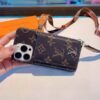 LV phone case triple folding/card bag/coin wallet