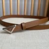 PRADA The latest belt in the counter high-end version width 2cm