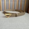 PRADA The latest belt in the counter high-end version width 2cm