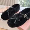 miumiu New loafers thickened encrypted wool advanced version