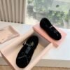 miumiu New loafers thickened encrypted wool advanced version