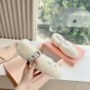 miumiu New loafers thickened encrypted wool advanced version