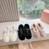 miumiu New loafers thickened encrypted wool advanced version