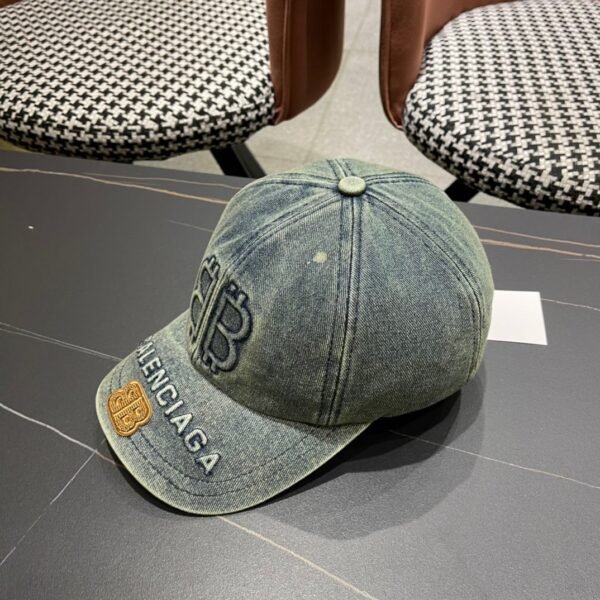 Balenciaga new denim baseball cap