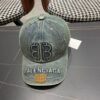 Balenciaga new denim baseball cap