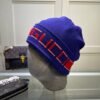 GUCCI New product on the official website with decorative double-layer knitted hat