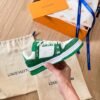 Louis Vuitton Global debut of Lv 24SS – runway style denim chubby trainer limited edition