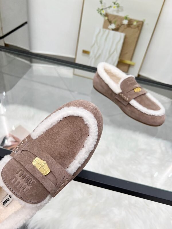 miumiu Autumn/Winter Pure Wool Loafers