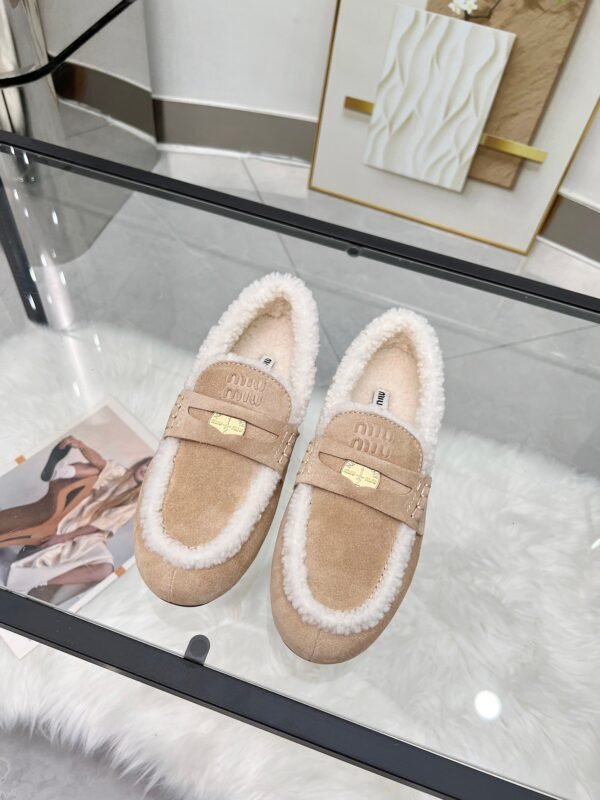 miumiu Autumn/Winter Pure Wool Loafers