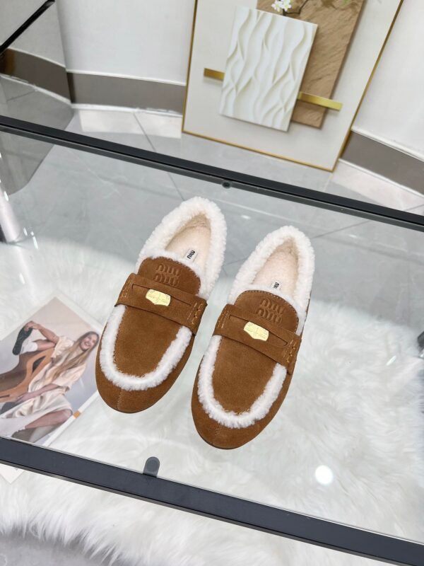miumiu Autumn/Winter Pure Wool Loafers