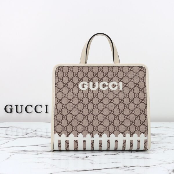 GUCCI puppy print handbag, premium version. Dimensions: 28.5 x 25 x 11 cm