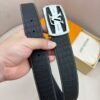 Louis Vuitton men’s counter quality belt width 40mm