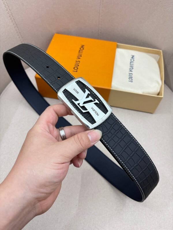 Louis Vuitton men’s counter quality belt width 40mm