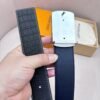 Louis Vuitton men’s counter quality belt width 40mm