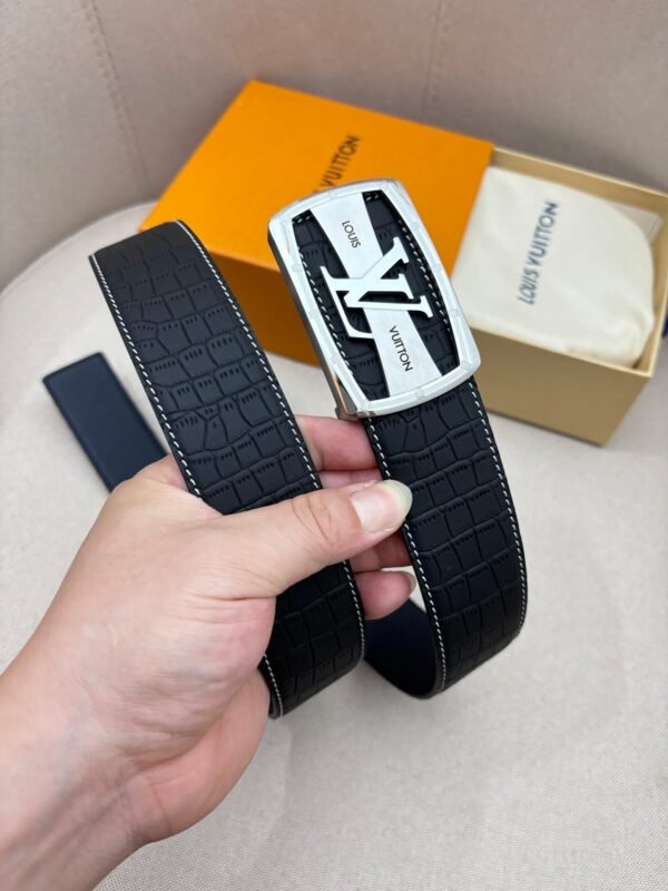 Louis Vuitton men’s counter quality belt width 40mm