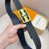 Louis Vuitton men’s counter quality belt width 40mm