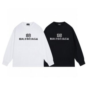 Balenciaga mosaic logo print sweatshirt