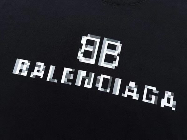 Balenciaga mosaic logo print sweatshirt