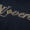 LV Sweatshirts Beaded embroidered crew-neck hoodie
