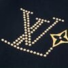 LV Sweatshirts Beaded embroidered crew-neck hoodie