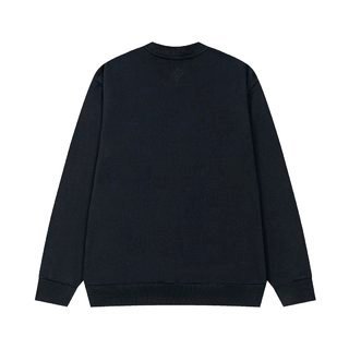 LV Sweatshirts Beaded embroidered crew-neck hoodie