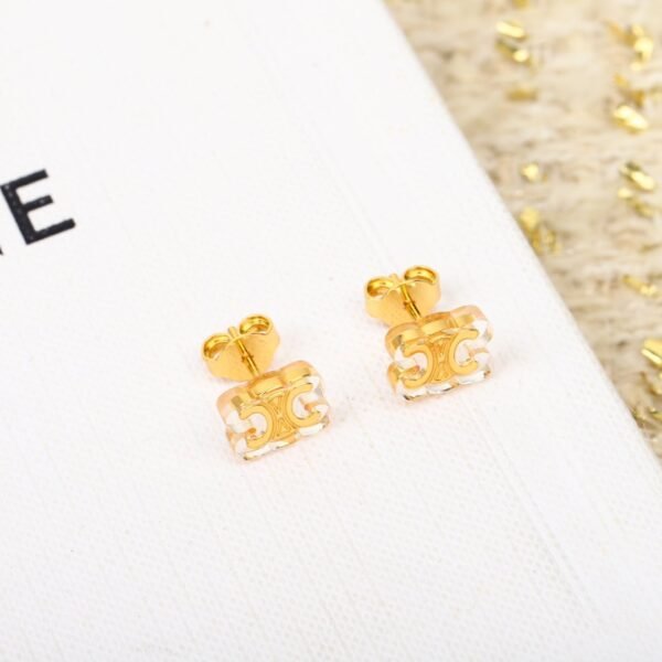 Celine minimalist style earrings