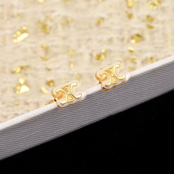 Celine minimalist style earrings