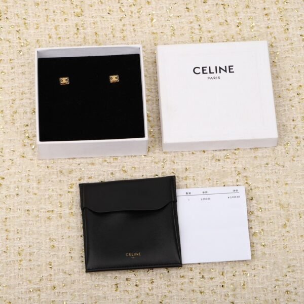 Celine minimalist style earrings