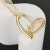 Louis Vuitton Heart Peach Necklace Autumn New Collection