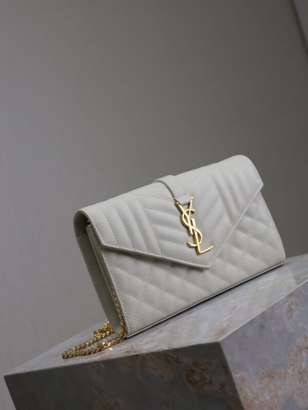 YSL BAG Envelope_Caviar Grain Envelope