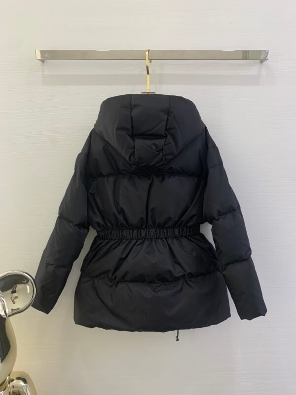 PRADA New autumn and winter waist nylon down jacket 90% goose down + 10% feather